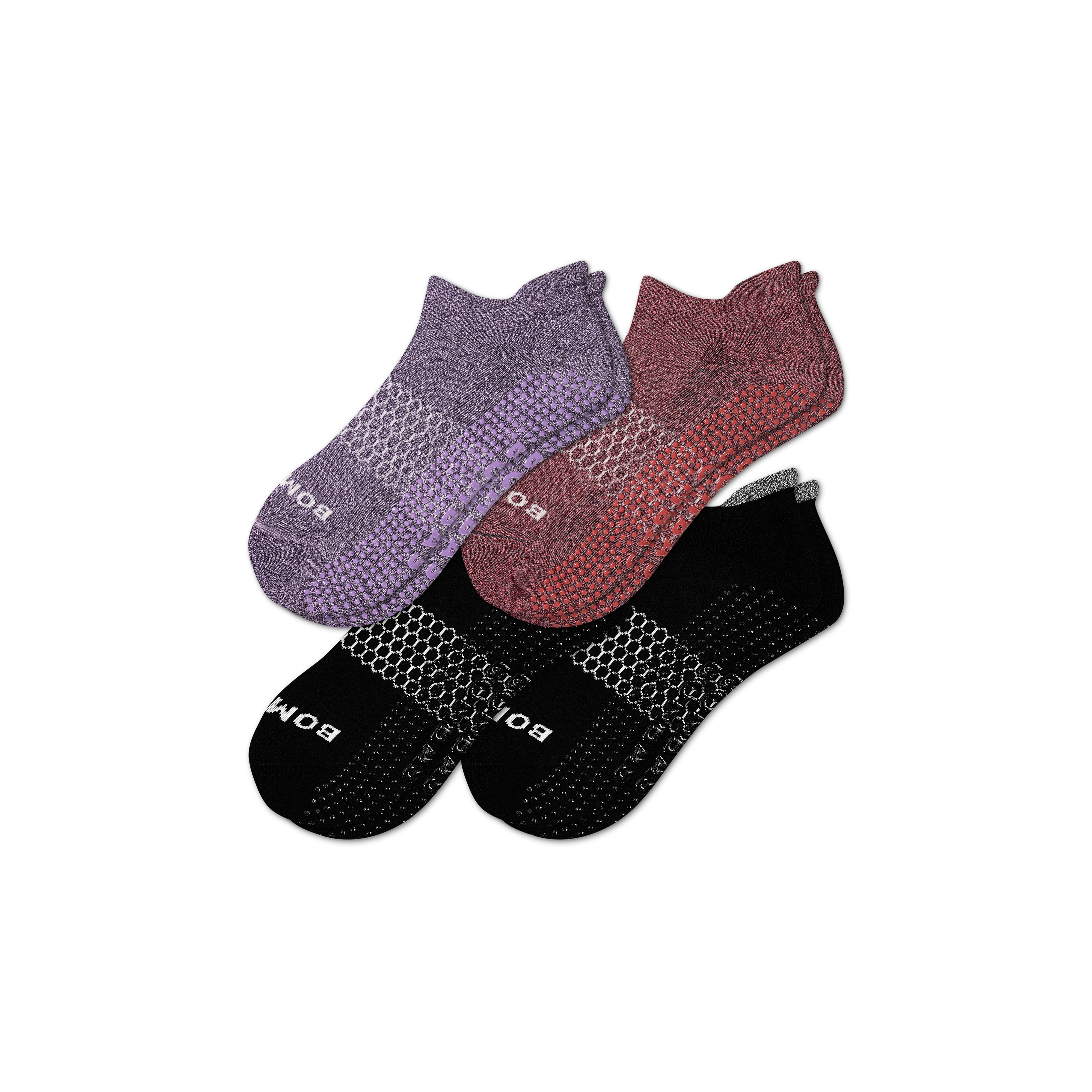 Men's Grippers Ankle Sock 4-Pack