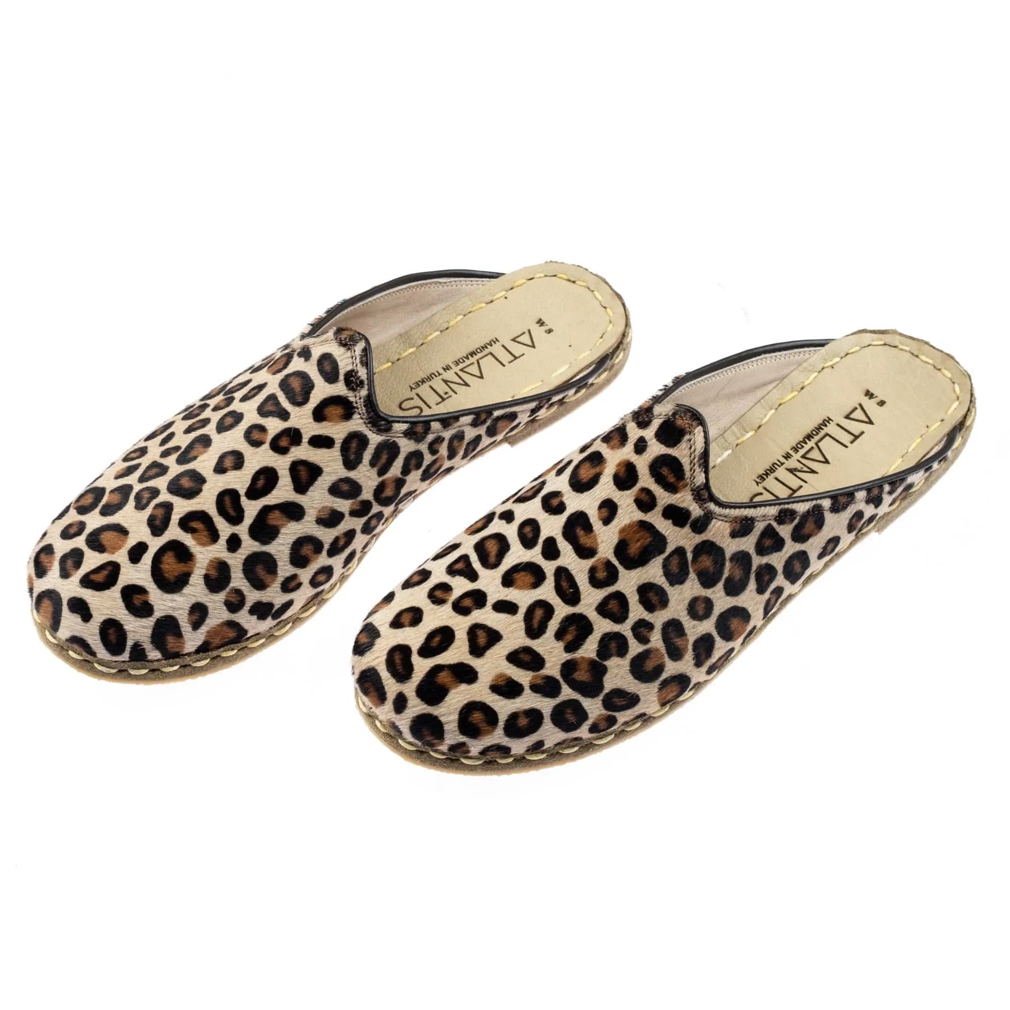 Men's Leopard Slippers