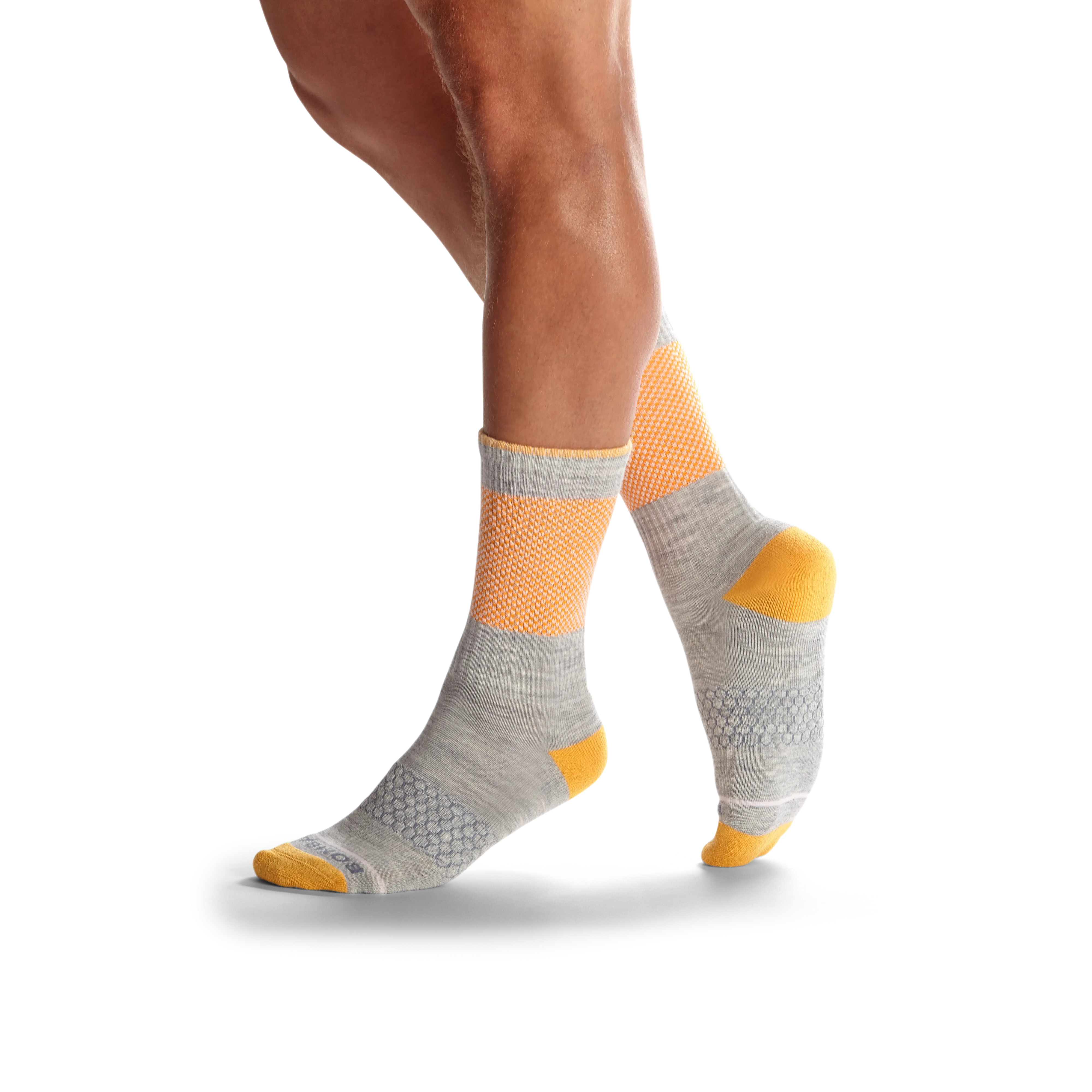 Men's Merino Wool Blend Calf Sock 4-Pack