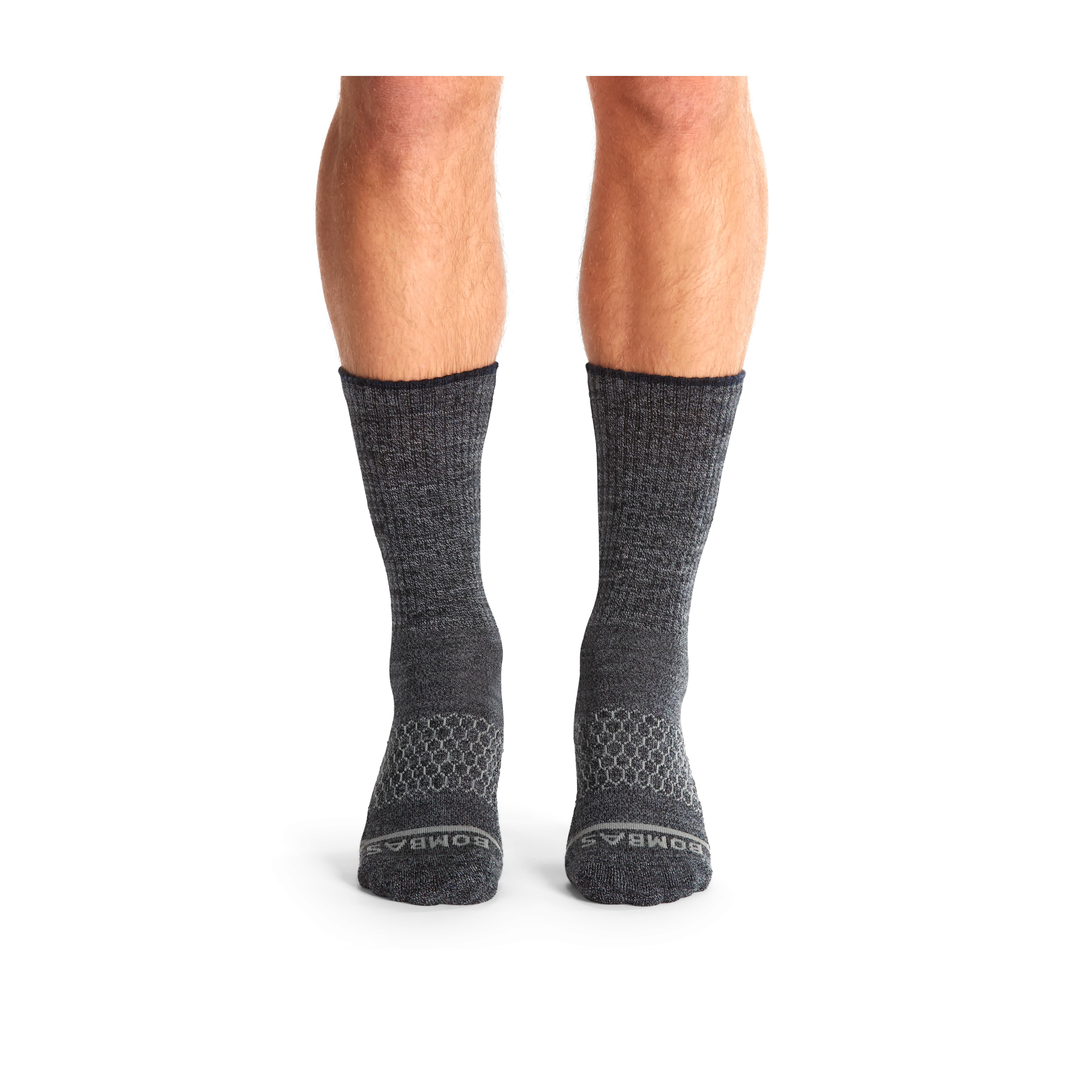 Men's Merino Wool Blend Calf Sock 8-Pack