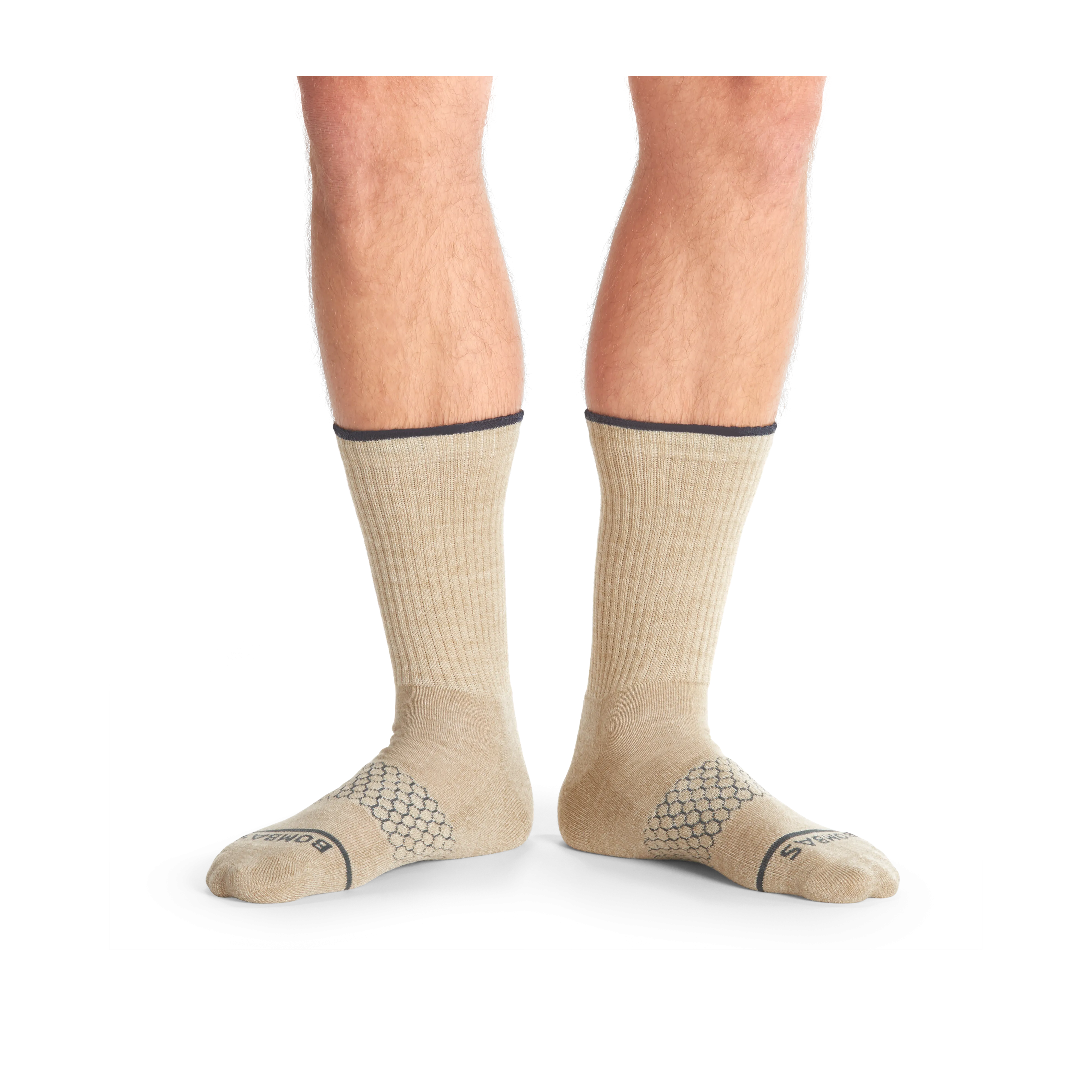 Men's Merino Wool Blend Calf Sock 8-Pack