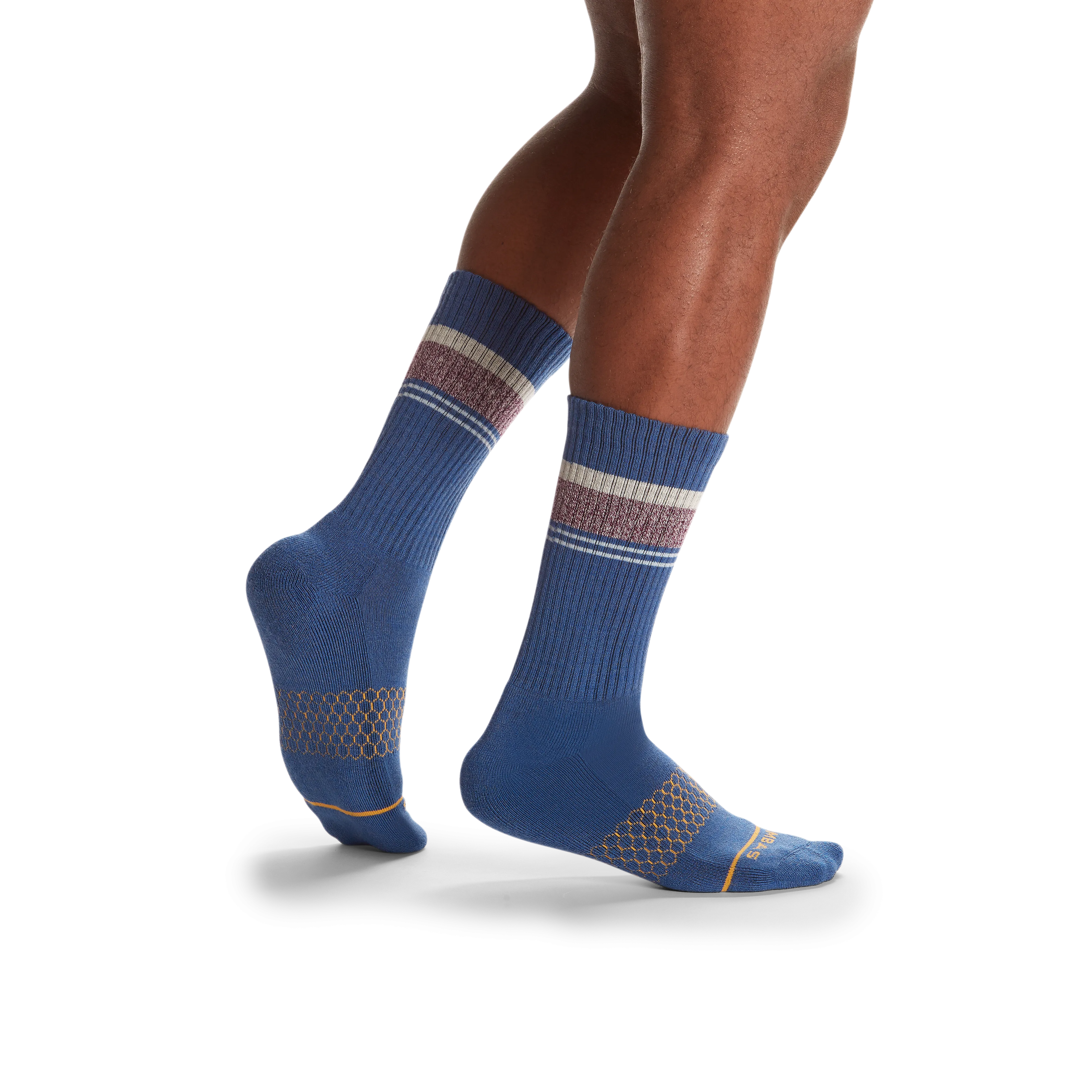 Men's Merino Wool Blend Calf Sock 8-Pack