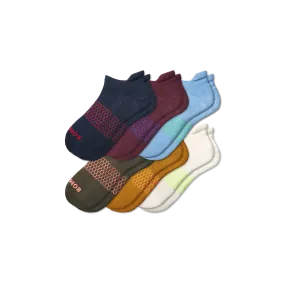 Men's Solid Ankle Sock 6-Pack