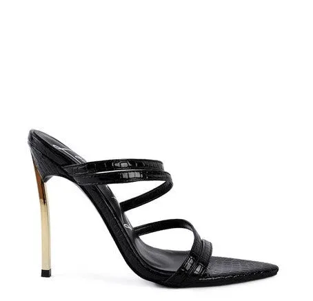 Nera Metal Heels