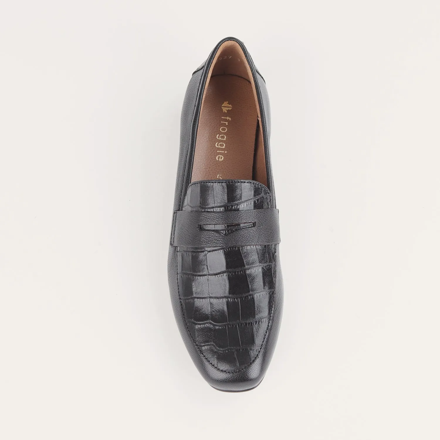 Penny Loafer in Black Multi - 12587