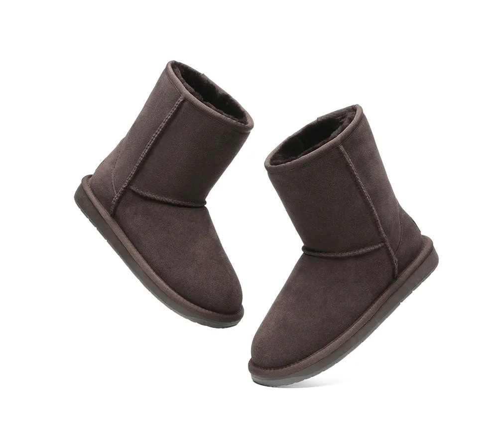 Premium Australian Sheepskin Boots Unisex Short Classic Plus