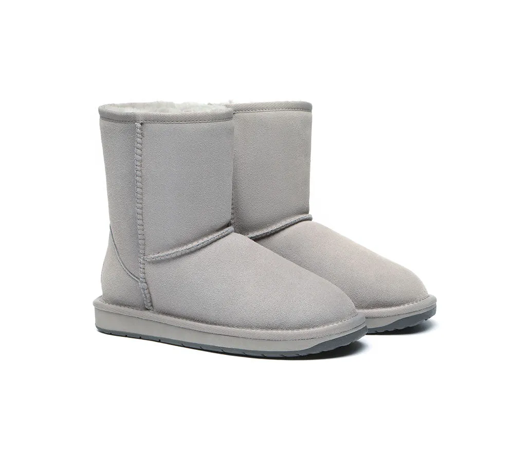 Premium Australian Sheepskin Boots Unisex Short Classic Plus