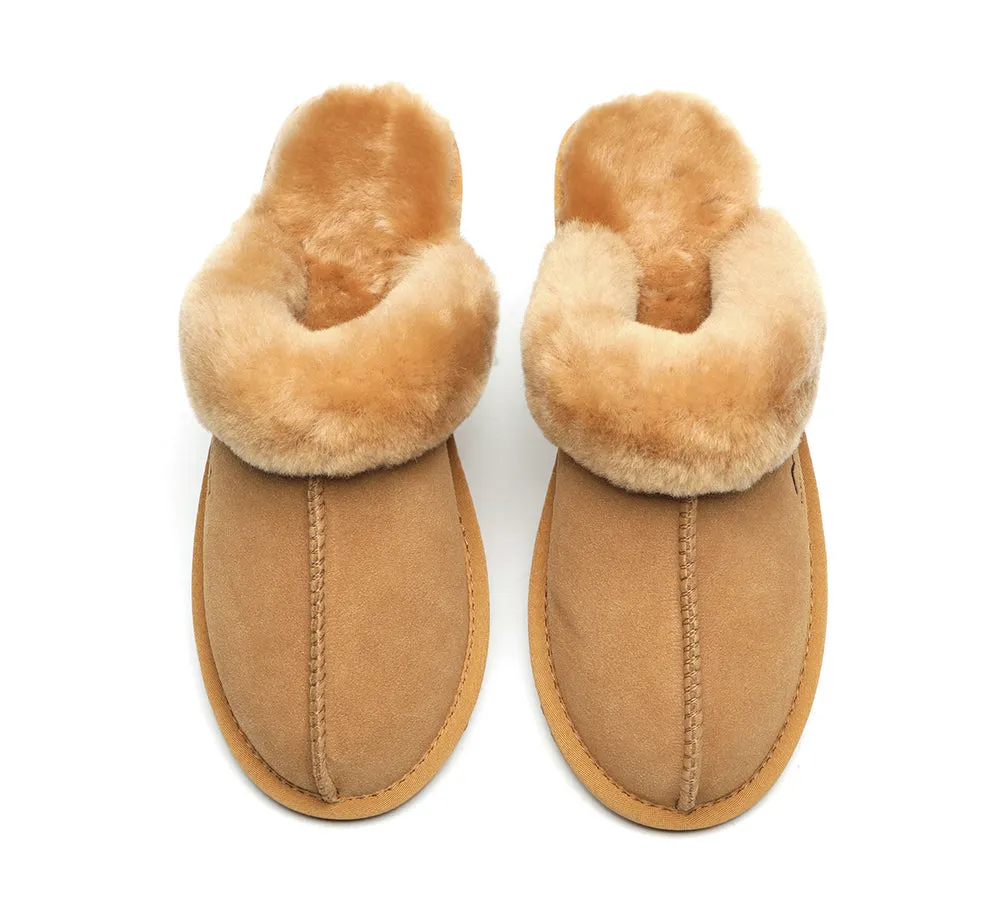 Premium Sheepskin Unisex Slipper Rena