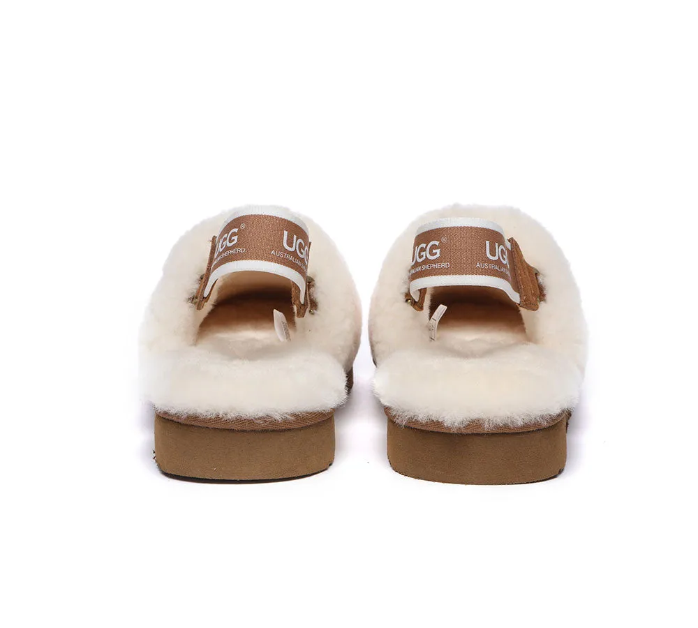 Removable Strap Slingback Ugg Slipper Women Kamari