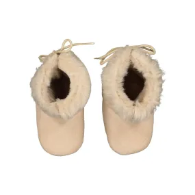 SLEEPERS PATT'TOUCH SHEARLING - Beige