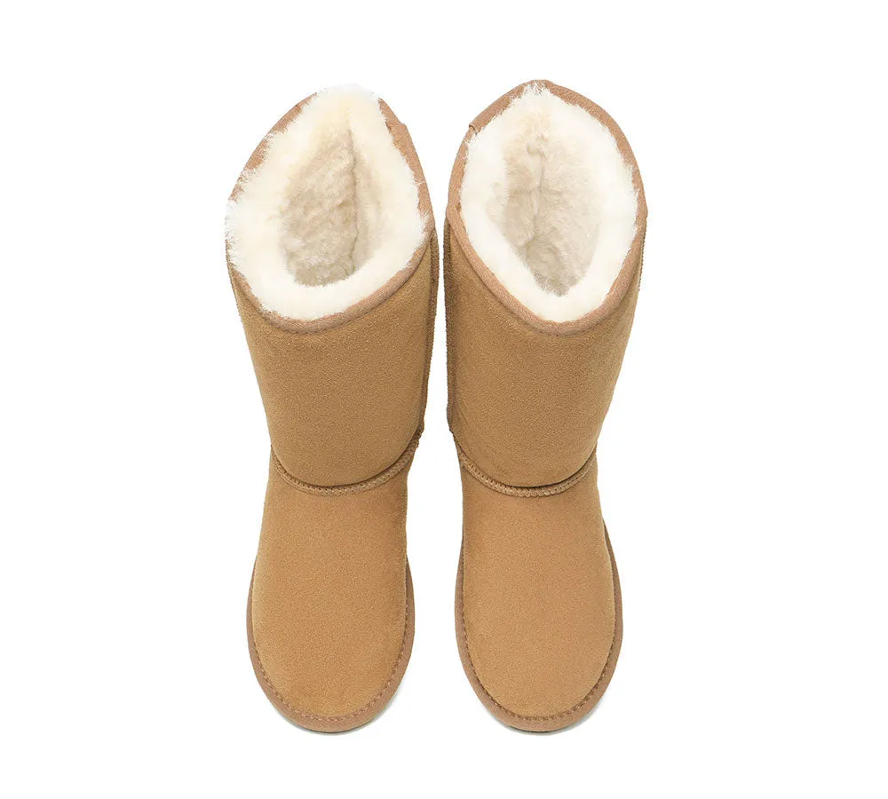 Ugg Boots Double Face Sheepskin Tall Classic Suede