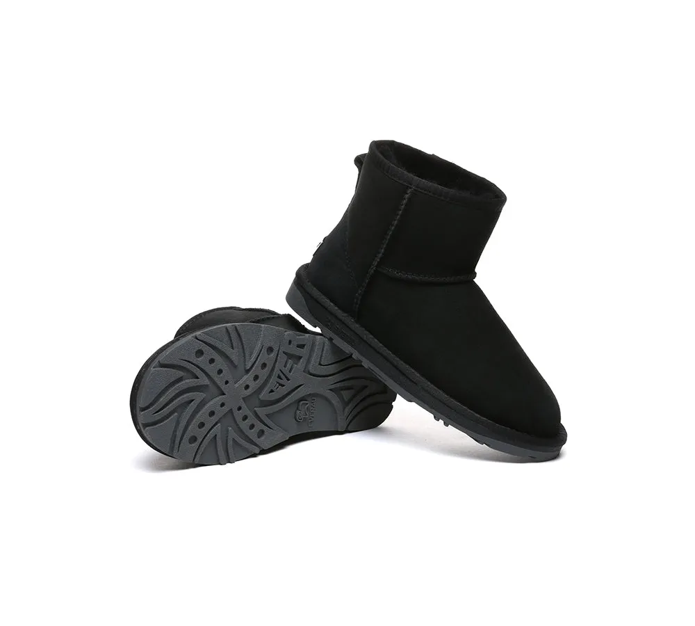 UGG Boots Double Faced Sheepskin Wool Ankle Mini Classic Boots