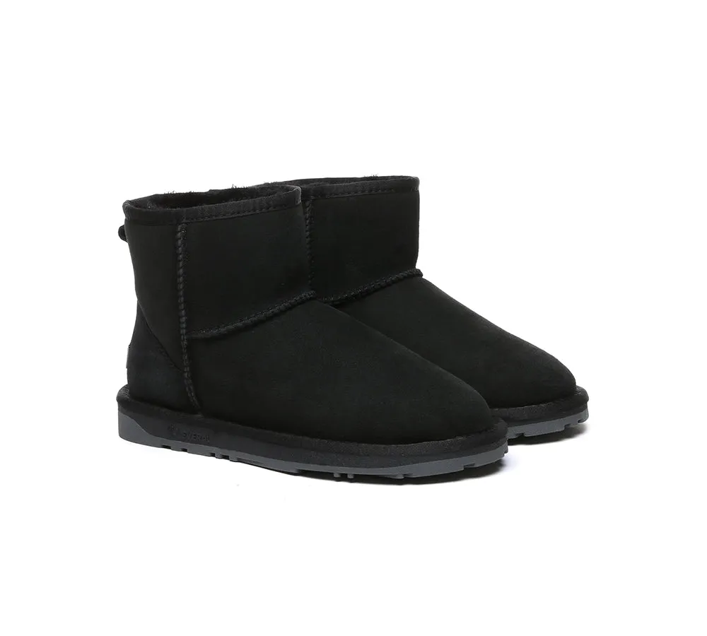 UGG Boots Double Faced Sheepskin Wool Ankle Mini Classic Boots