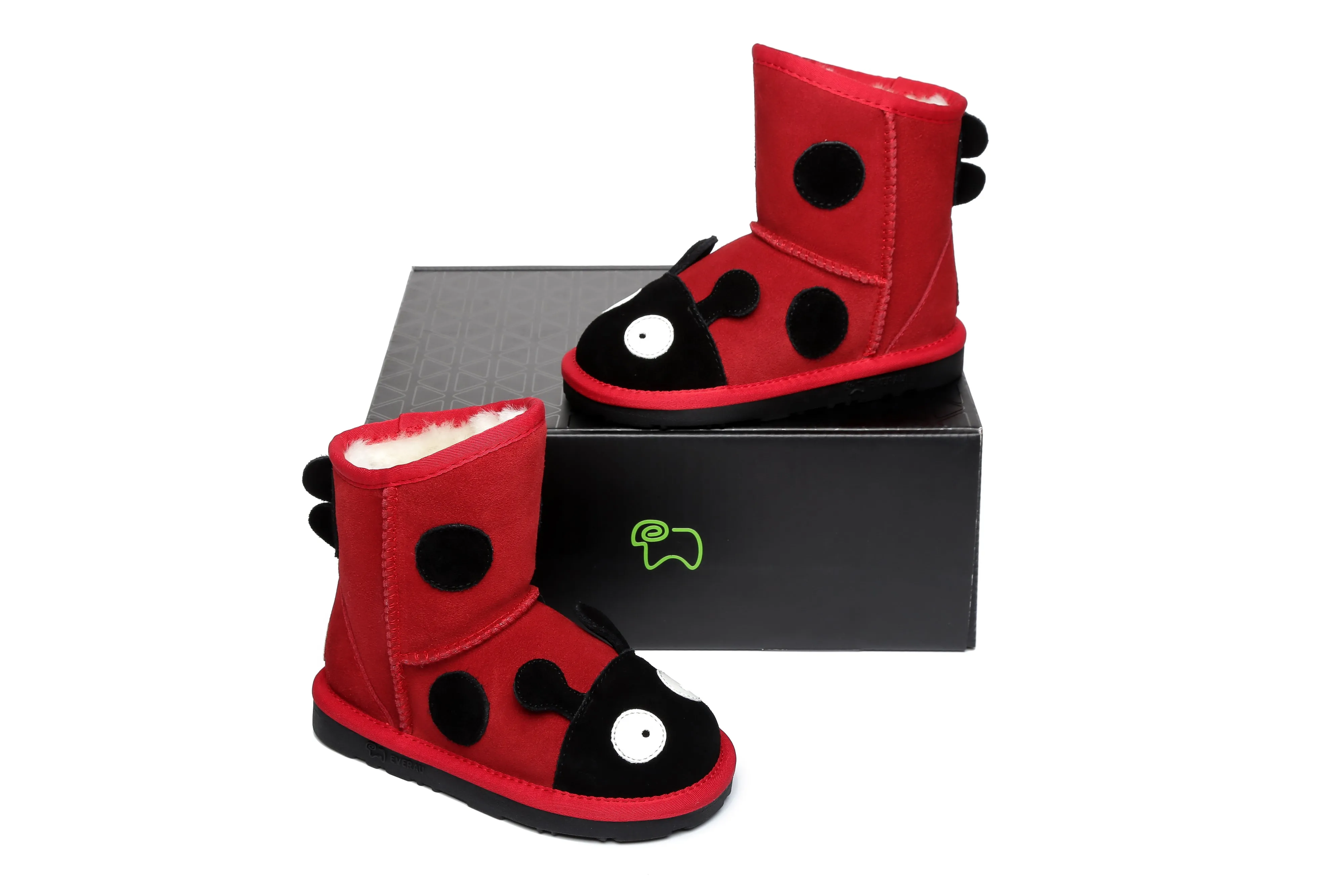 Ugg Boots Kids Ladybug