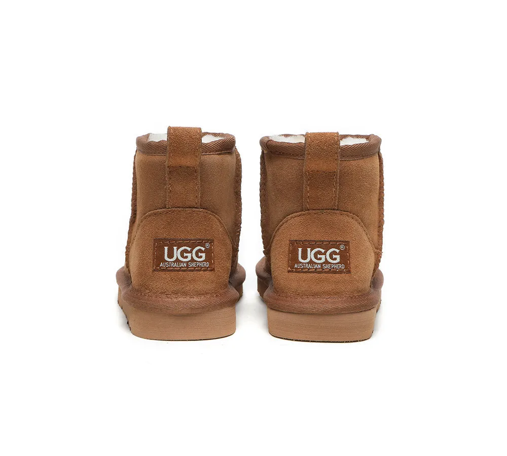 UGG Boots Kids Mini Classic Sheepskin Wool Boots Noel