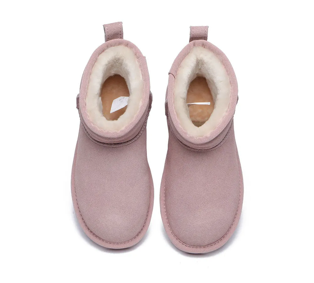 UGG Boots Kids Mini Classic Sheepskin Wool Boots Noel