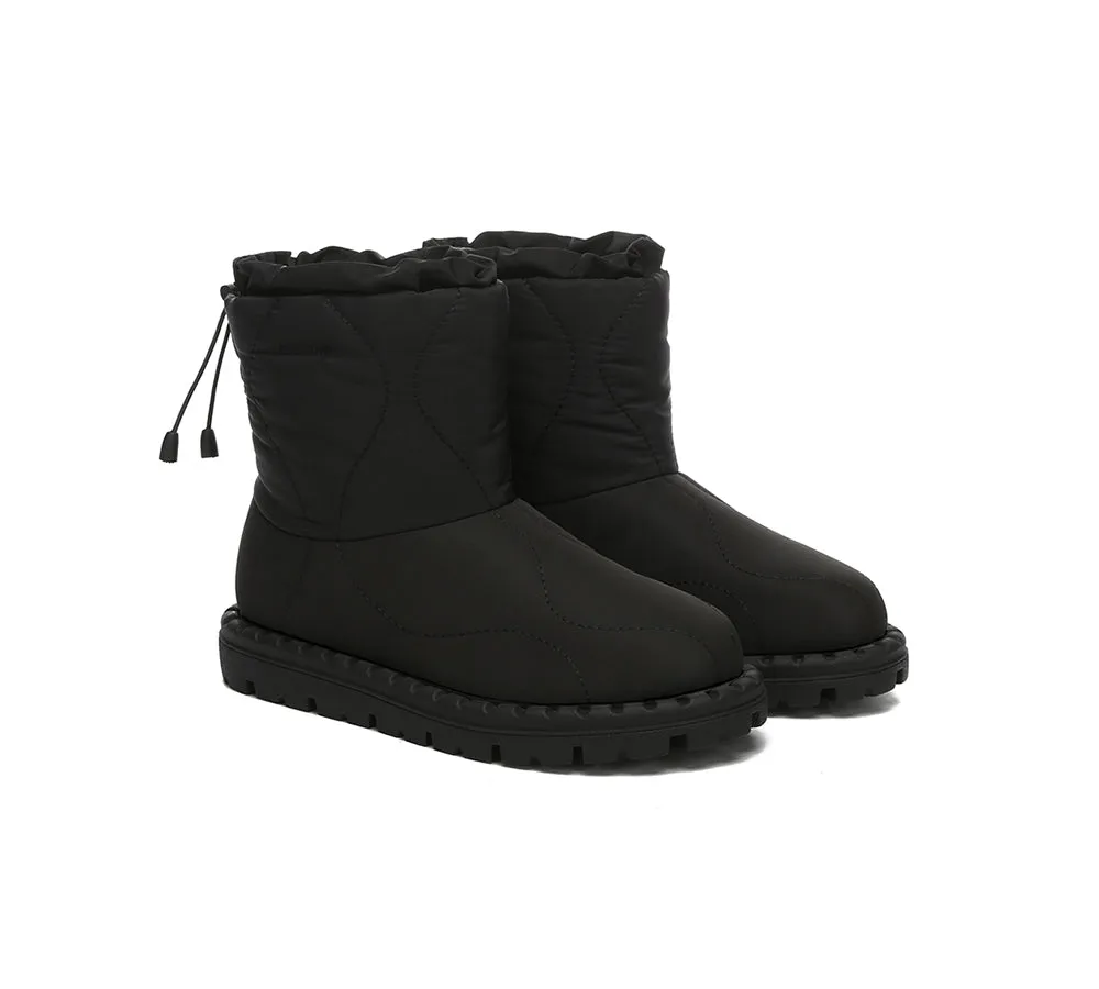 UGG Boots Women Sheepskin Wool Waterproof Drawstring Boots Sonita