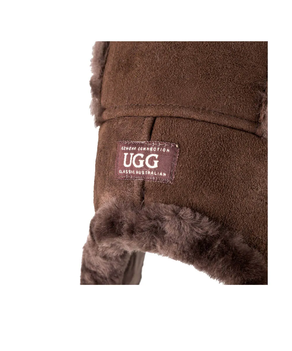 UGG Button Aviator Hat