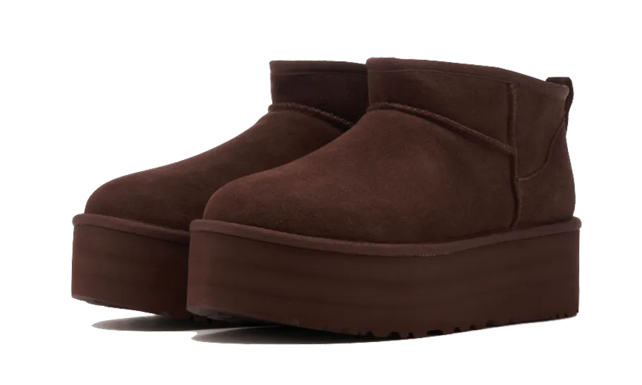 UGG Classic Ultra Mini Platform Burnt Cedar