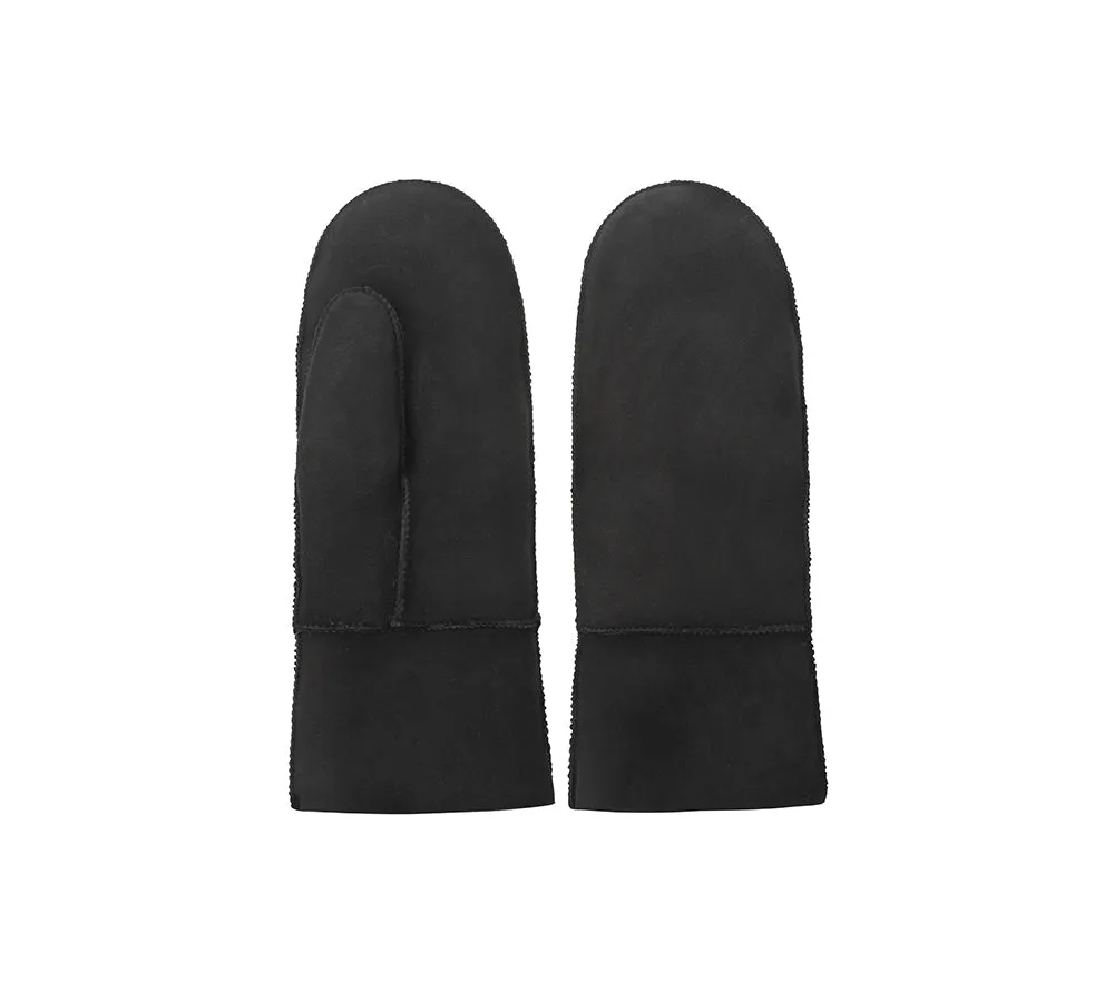 UGG Gloves Fluffy Sheepskin Wool Mittens