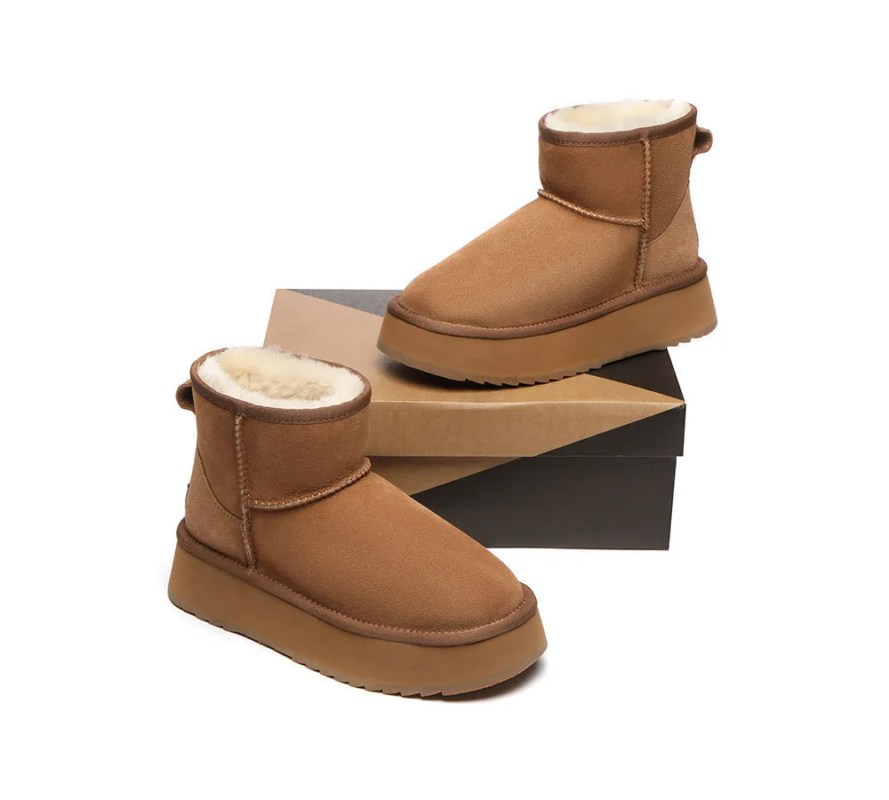 Ugg Mini Platform Ugg Boots Thick Bottom Mini Classic