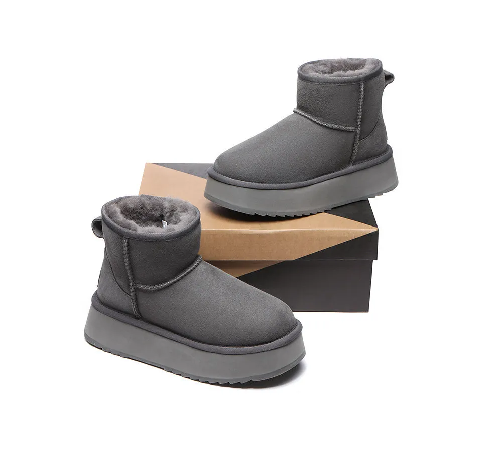 Ugg Mini Platform Ugg Boots Thick Bottom Mini Classic