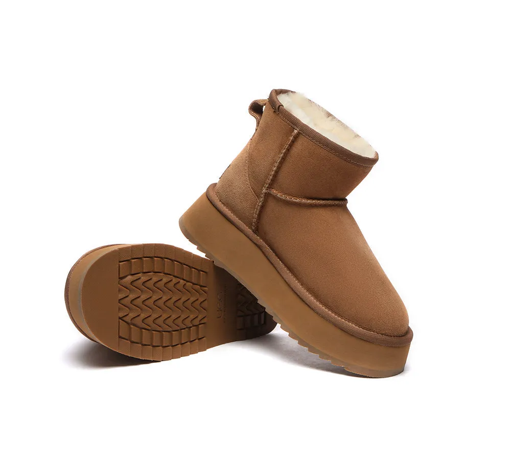 Ugg Mini Platform Ugg Boots Thick Bottom Mini Classic