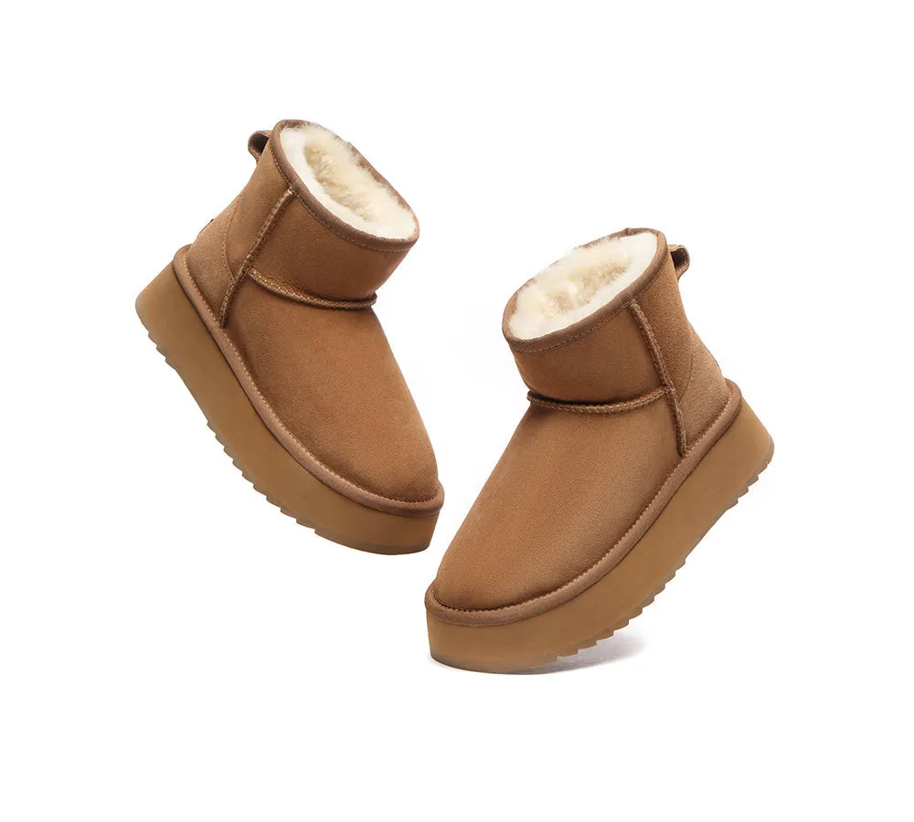 Ugg Mini Platform Ugg Boots Thick Bottom Mini Classic