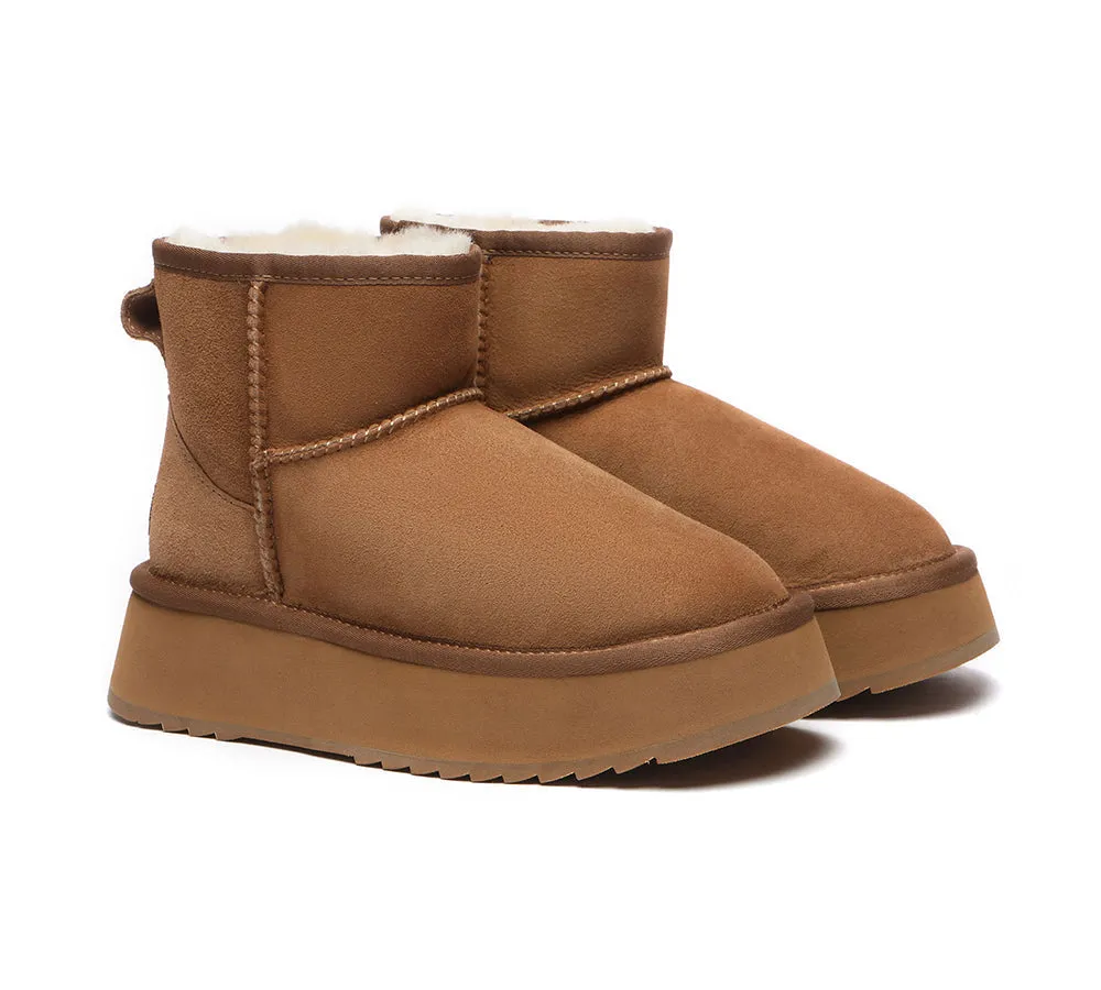 Ugg Mini Platform Ugg Boots Thick Bottom Mini Classic