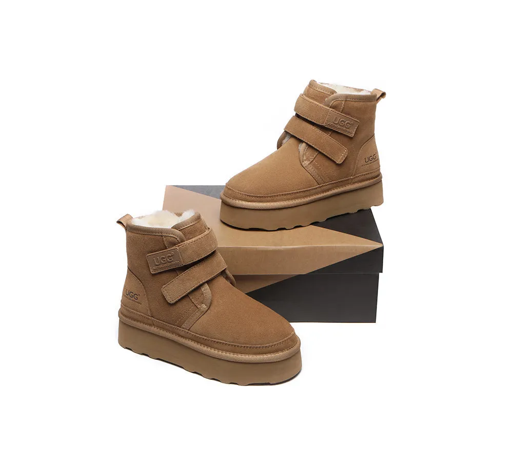 UGG Platform Boots Women Hook And Loop Lightweight Vigour