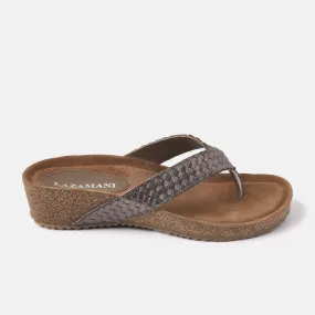 Vivian Dames Slippers Pewter