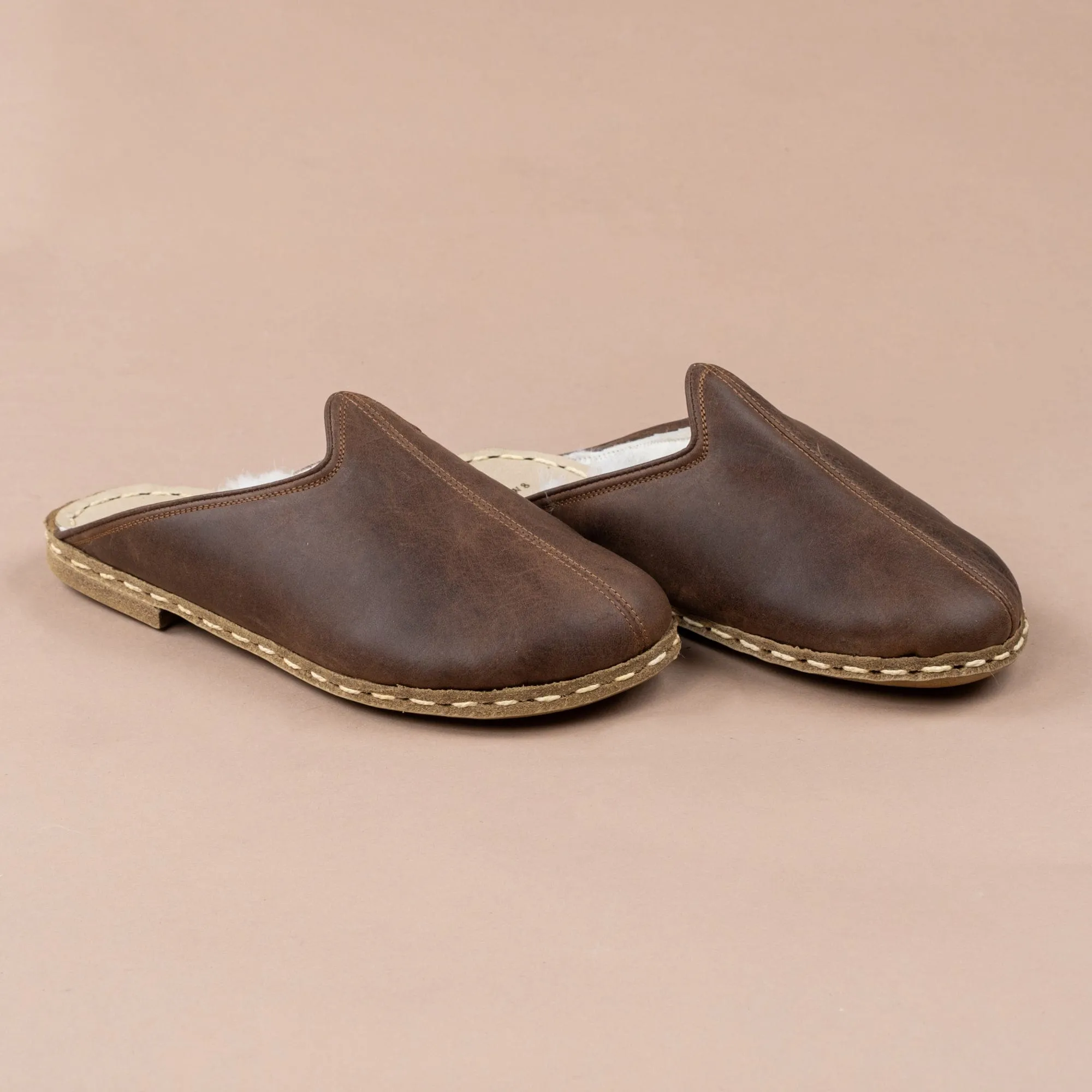 Women's Coffee Barefoot Shearlings