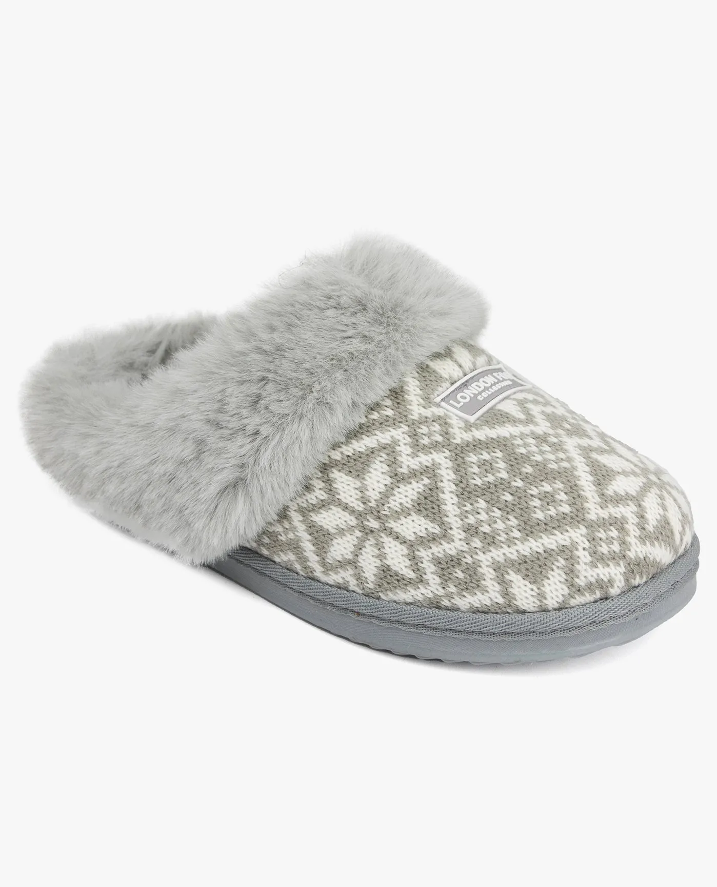 WOMENS JOSLYN FAUX FUR SLIPPER